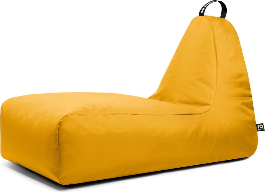 Žlutý sedací vak Chill XXL – So Soft? So Soft?