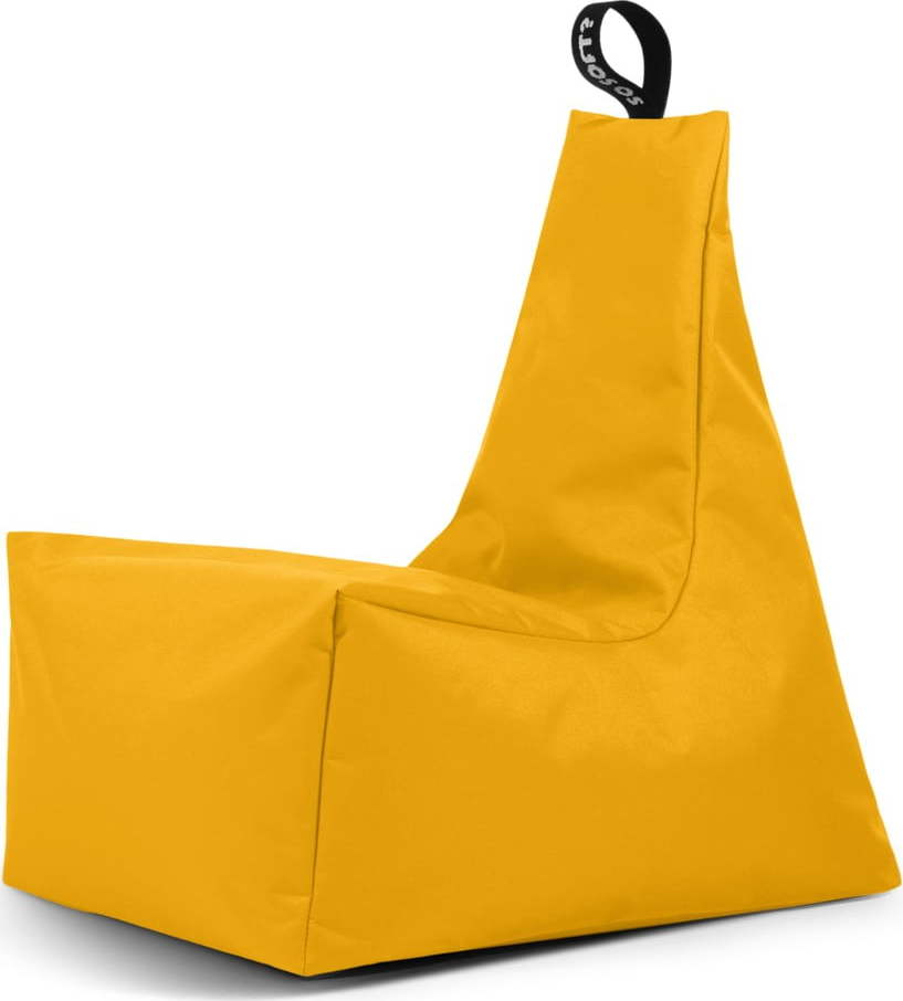 Žlutý sedací vak Icy L – So Soft? So Soft?