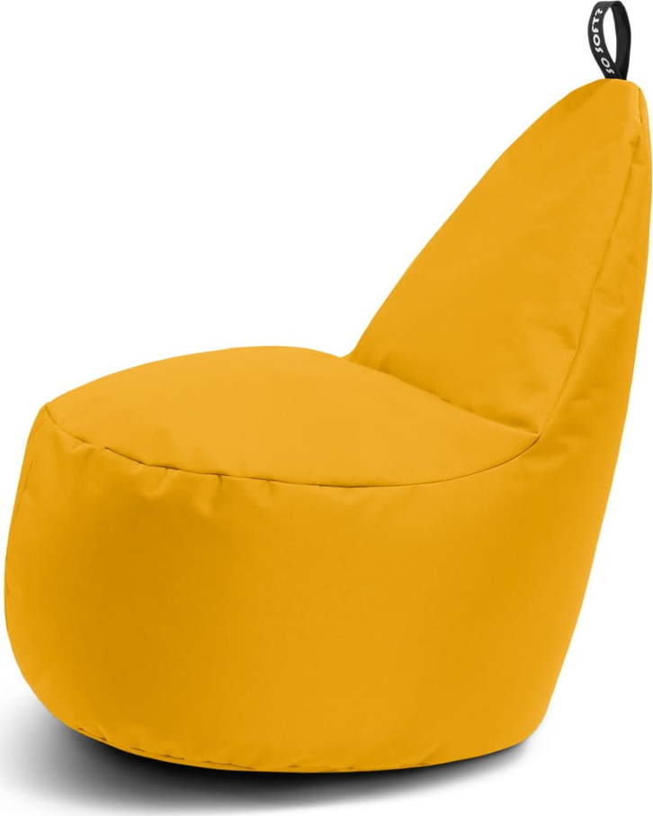 Žlutý sedací vak Lull L – So Soft? So Soft?