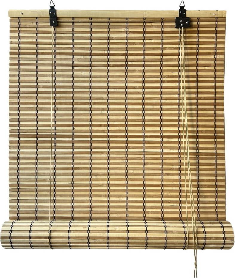 Bambusová roleta v přírodní barvě 140x160 cm Java – Gardinia Gardinia