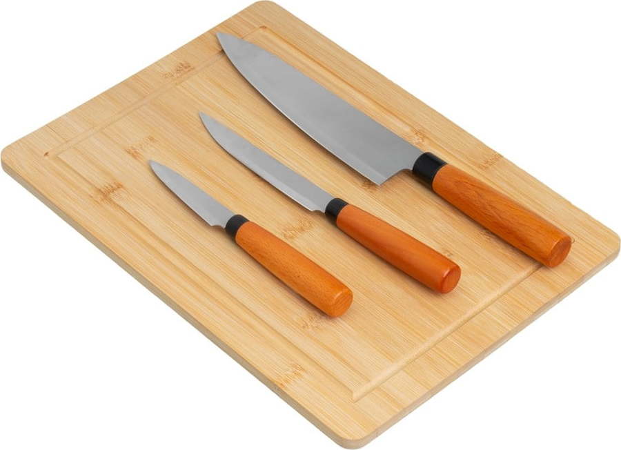 Bambusové prkénko s příslušenstvím 25x35 cm – Casa Selección Casa Selección