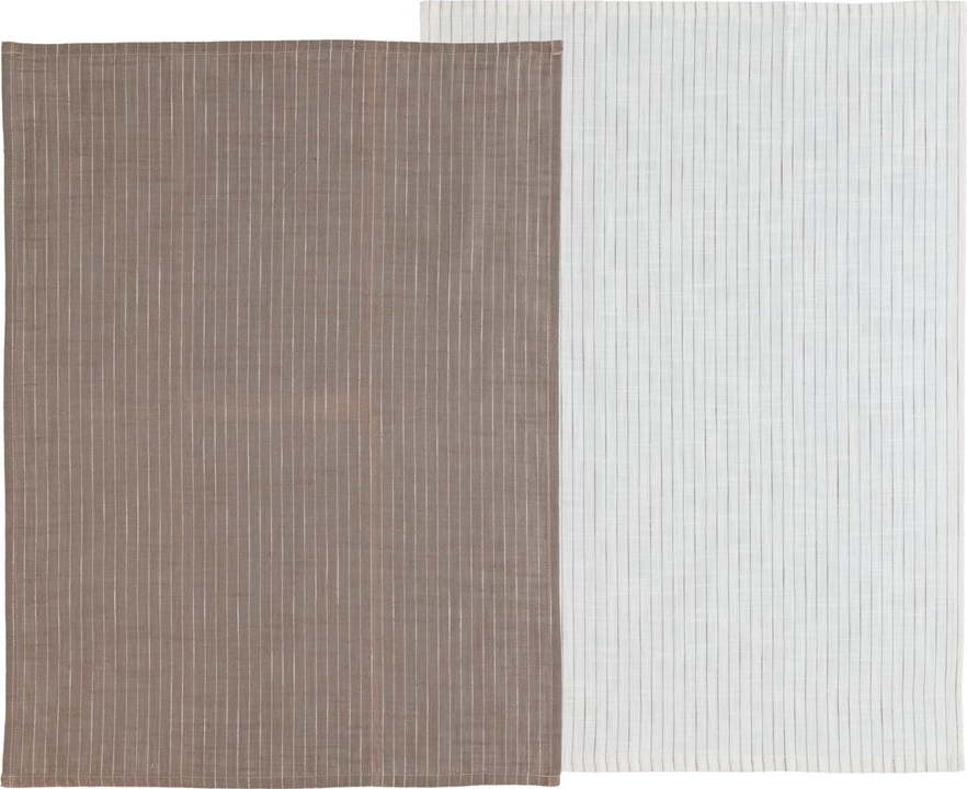 Bavlněné utěrky v sadě 2 ks 50x70 cm Line – Södahl Södahl
