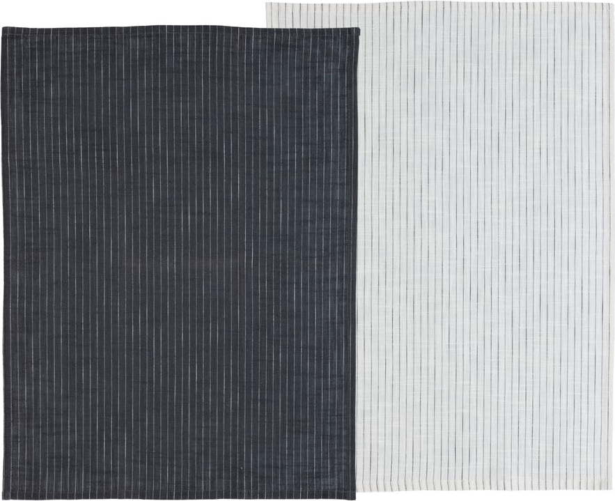 Bavlněné utěrky v sadě 2 ks 50x70 cm Line – Södahl Södahl