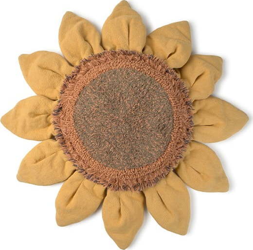 Bavlněný dětský polštářek 90x90 cm Sunflower – Lorena Canals Lorena Canals