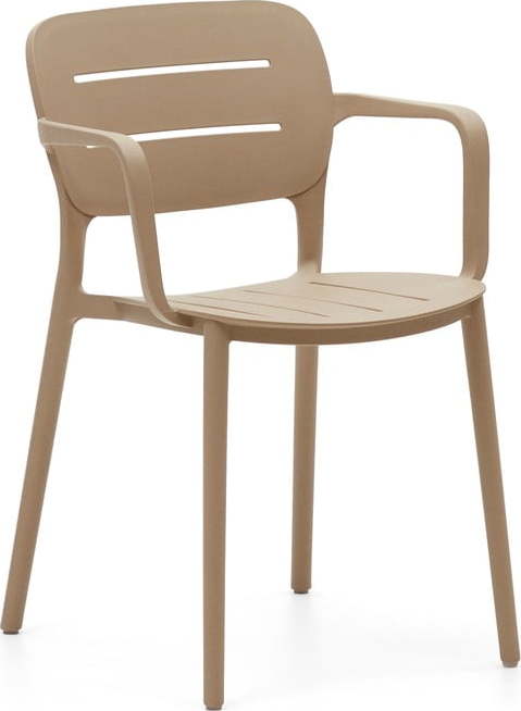 Béžová plastová zahradní židle Morella – Kave Home Kave Home