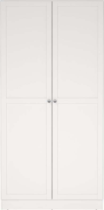 Bílá šatní skříň 99x200x62 cm Billund – Tvilum Tvilum