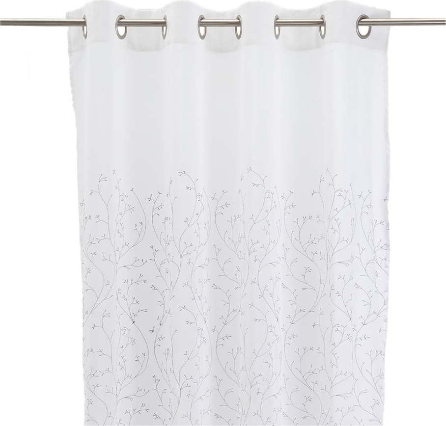 Bílo-šedá záclona 140x260 cm Grow – Casa Selección Casa Selección