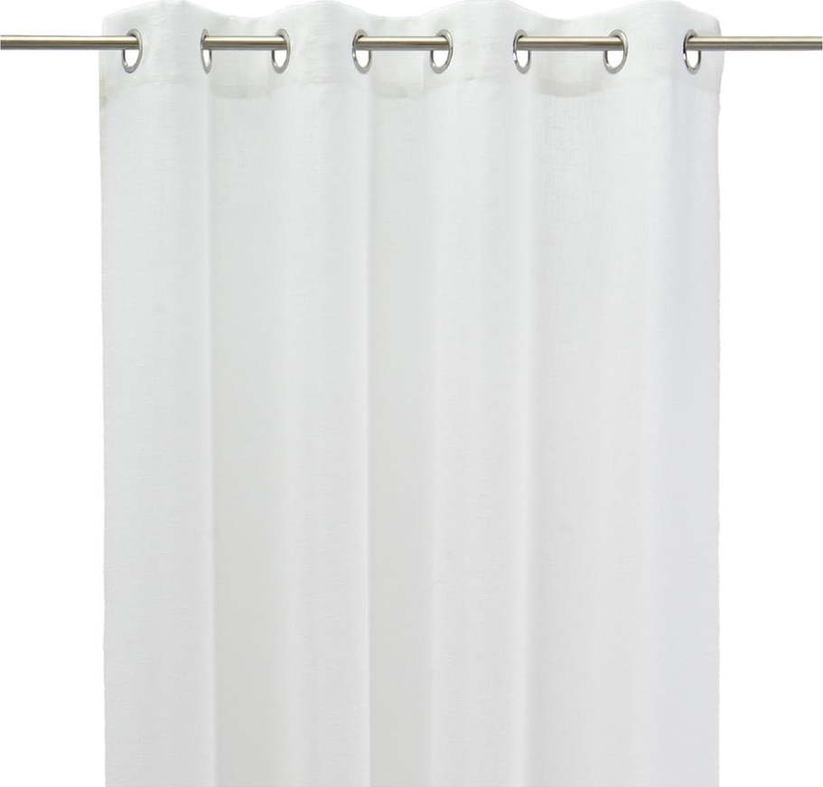 Bílý závěs 140x260 cm Trama – Casa Selección Casa Selección
