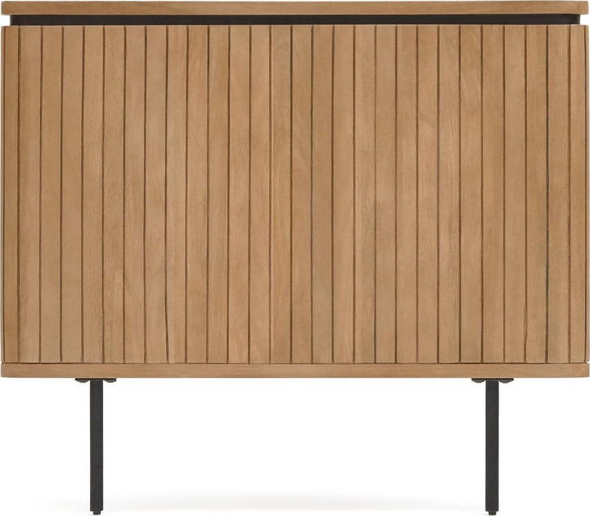 Čelo postele z mangového dřeva v přírodní barvě 110x95 cm Licia – Kave Home Kave Home