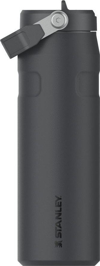 Černá termoska 700 ml The IceFlow™ Bottle Flip Straw 2.0 Black – Stanley Stanley