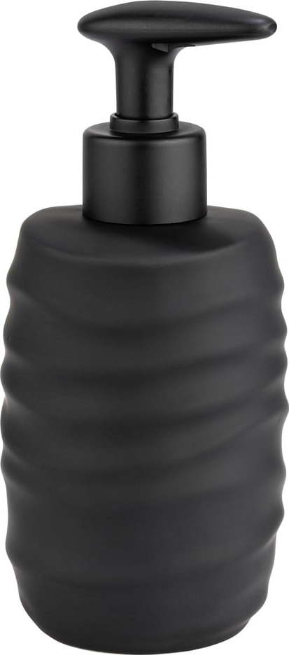 Černý keramický dávkovač mýdla 400 ml Illana – Wenko WENKO