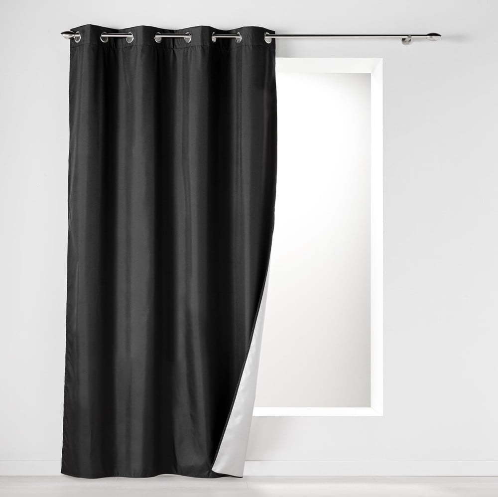Černý termo závěs 140x260 cm Icemount – douceur d'intérieur Douceur d intérieur