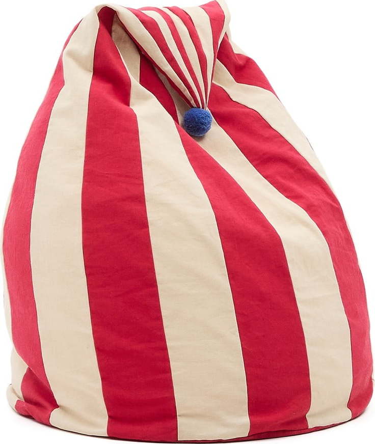 Červený/béžový dětský sedací vak Olvi – Kave Home Kave Home