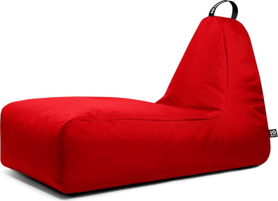 Červený sedací vak Chill XXL – So Soft? So Soft?