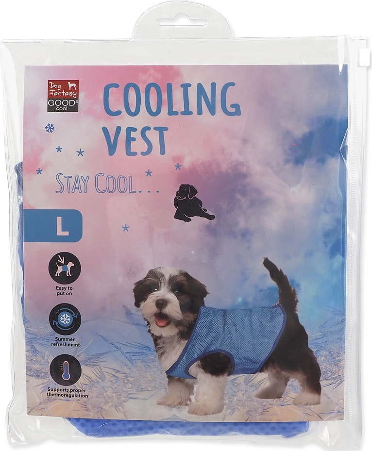 Chladící vesta pro psa Dog Fantasy L – Plaček Pet Products Plaček Pet Products