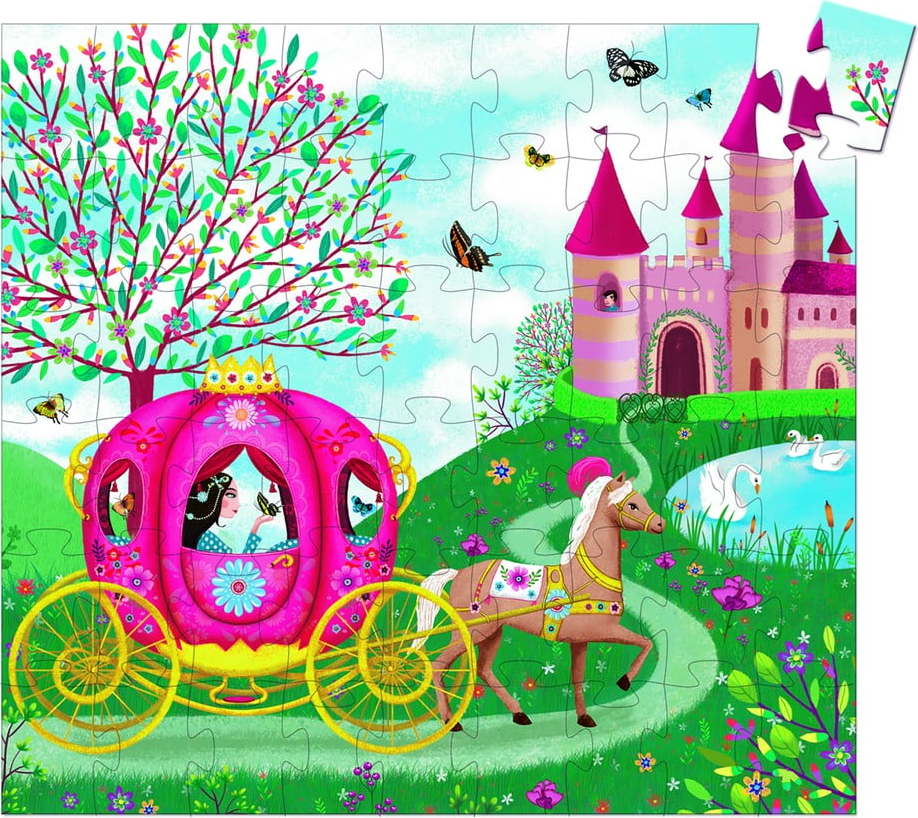 Dětské puzzle Djeco Kočár DJECO