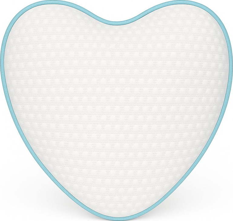 Ergonomický polštář s výplní z paměťové pěny 23x23 cm – Mila Home Mila Home