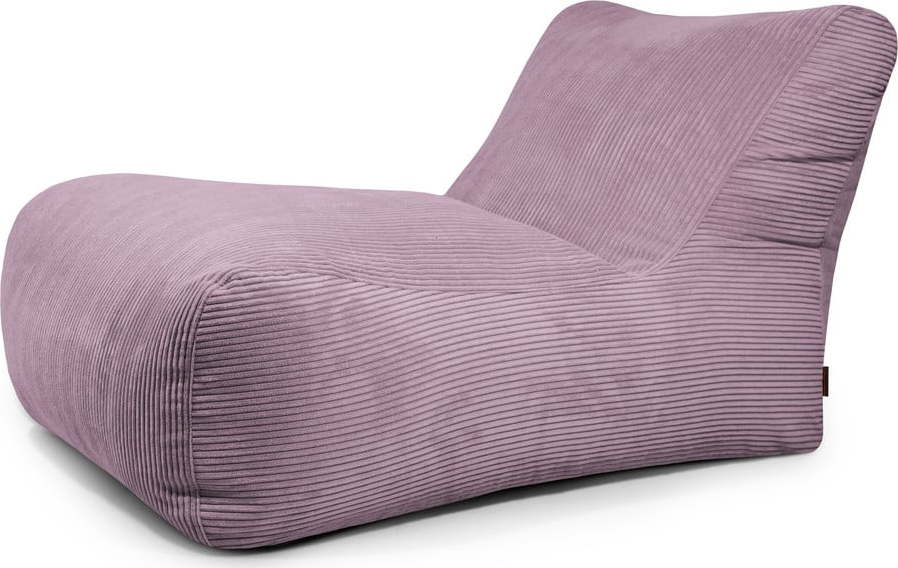 Fialový manšestrový sedací vak Lounge 100 – SLOWDOWN SLOWDOWN