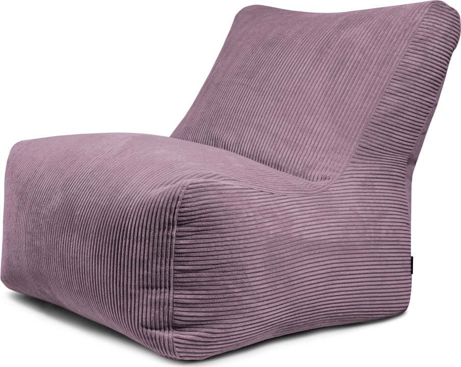 Fialový manšestrový sedací vak Seat 100 Lounge – SLOWDOWN SLOWDOWN