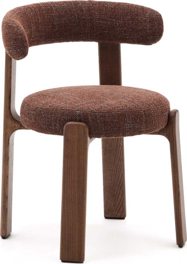 Hnědá jídelní židle z jasanového dřeva Granite – Kave Home Kave Home