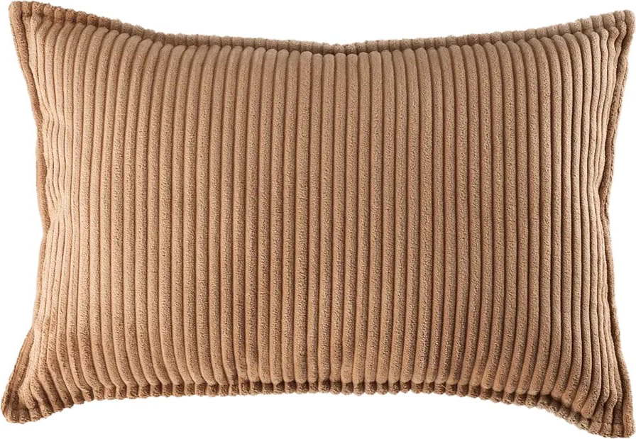 Hnědý manšestrový dětský pohovkový polštář Bolster – Wigiwama Wigiwama