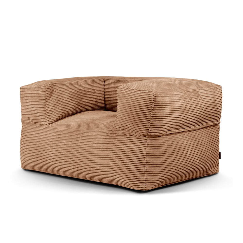 Hnědý manšestrový sedací vak MooG – SLOWDOWN SLOWDOWN