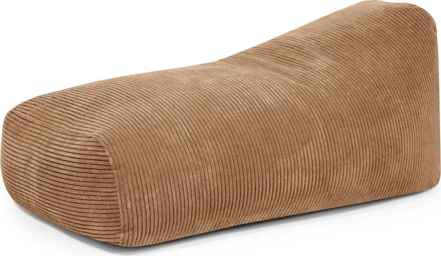 Hnědý manšestrový sedací vak Snug 130 – SLOWDOWN SLOWDOWN