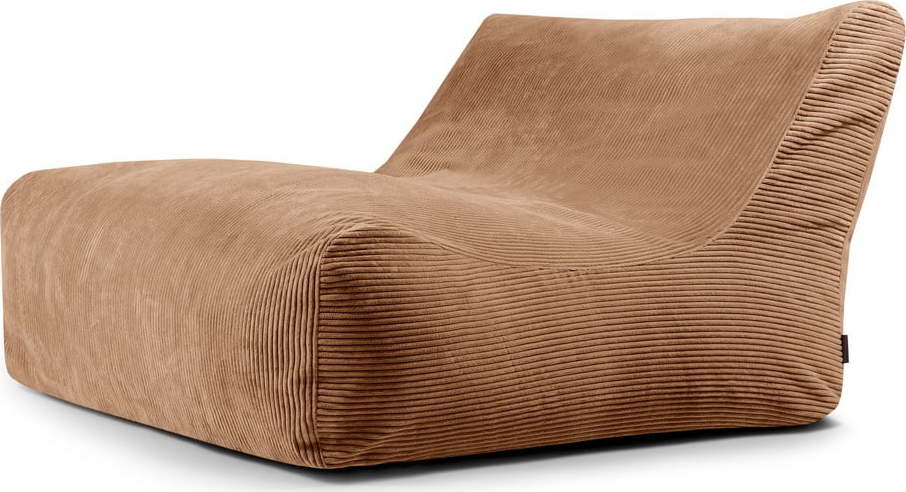 Hnědý manšestrový sedací vak Sofa Lounge – SLOWDOWN SLOWDOWN