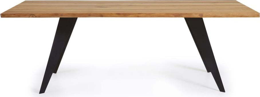 Jídelní stůl s deskou v dubovém dekoru 90x160 cm Koda – Kave Home Kave Home