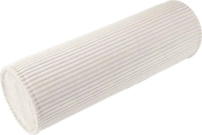 Krémový manšestrový dětský pohovkový polštář Roll – Wigiwama Wigiwama