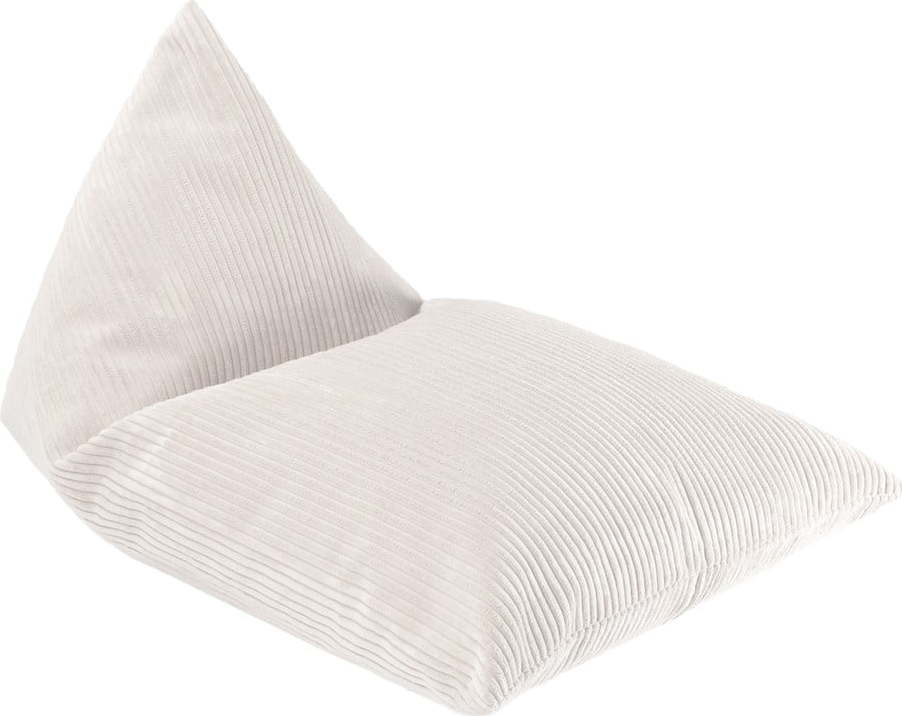 Krémový manšestrový dětský sedací vak Big Lounger – Wigiwama Wigiwama