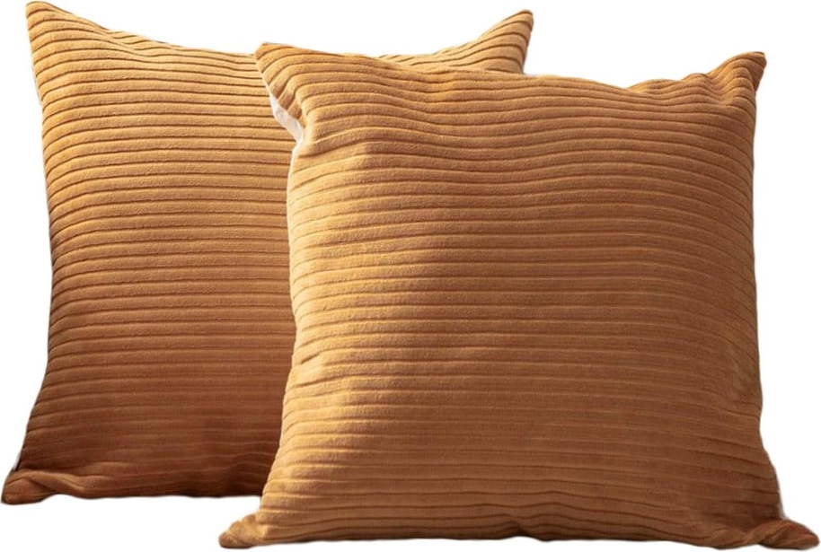 Manšestrové povlaky na polštáře v sadě 2 ks 43x43 cm – Mioli Decor Mioli Decor