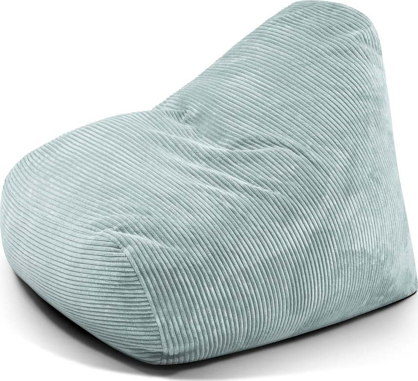 Manšestrový sedací vak v mentolové barvě Snug 100 – SLOWDOWN SLOWDOWN