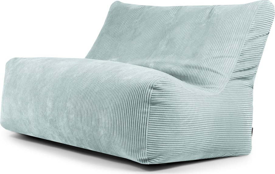 Manšestrový sedací vak v mentolové barvě Sofa Seat Lounge – SLOWDOWN SLOWDOWN