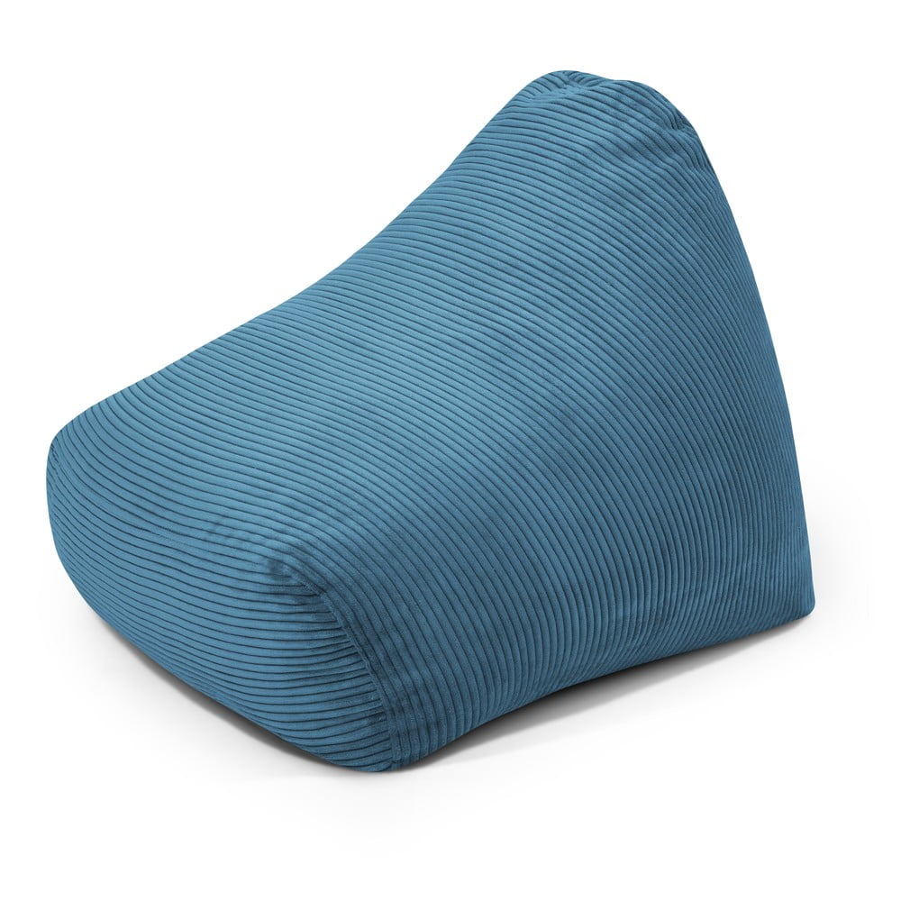 Modrý manšestrový dětský sedací vak Snug 80 – SLOWDOWN SLOWDOWN