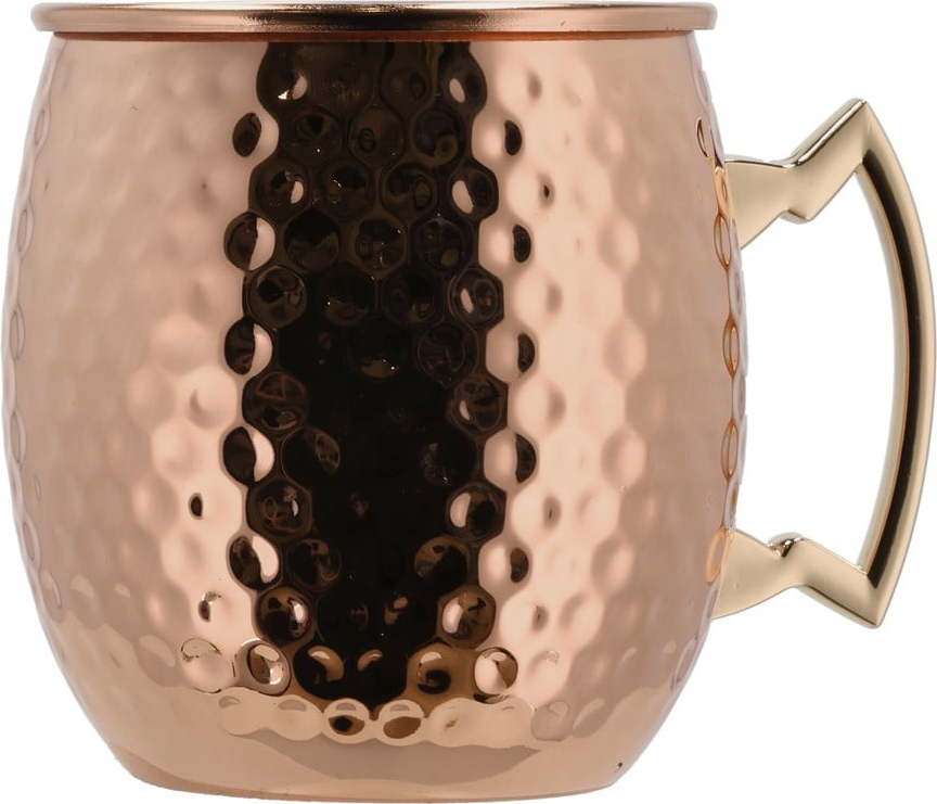 Ocelové hrnky v sadě 2 ks v měděné barvě 400 ml Moscow Mule – Lyngby Glas Lyngby Glas