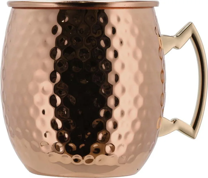 Ocelové hrnky v sadě 2 ks v měděné barvě 400 ml Moscow Mule – Lyngby Glas