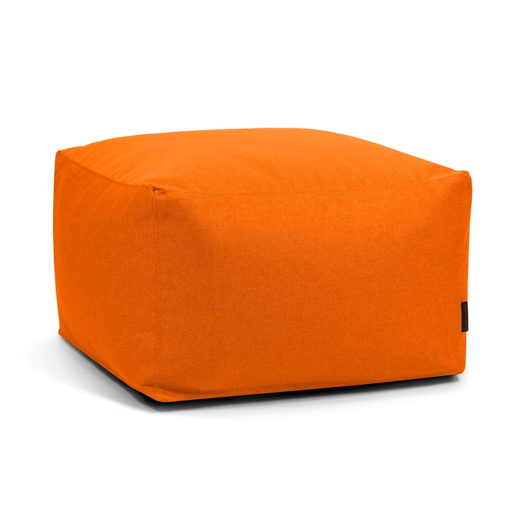 Oranžový sedací vak Softbox MooG – SLOWDOWN SLOWDOWN