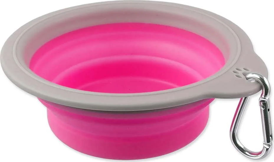Plastová cestovní miska pro psa ø Dog Fantasy – Plaček Pet Products