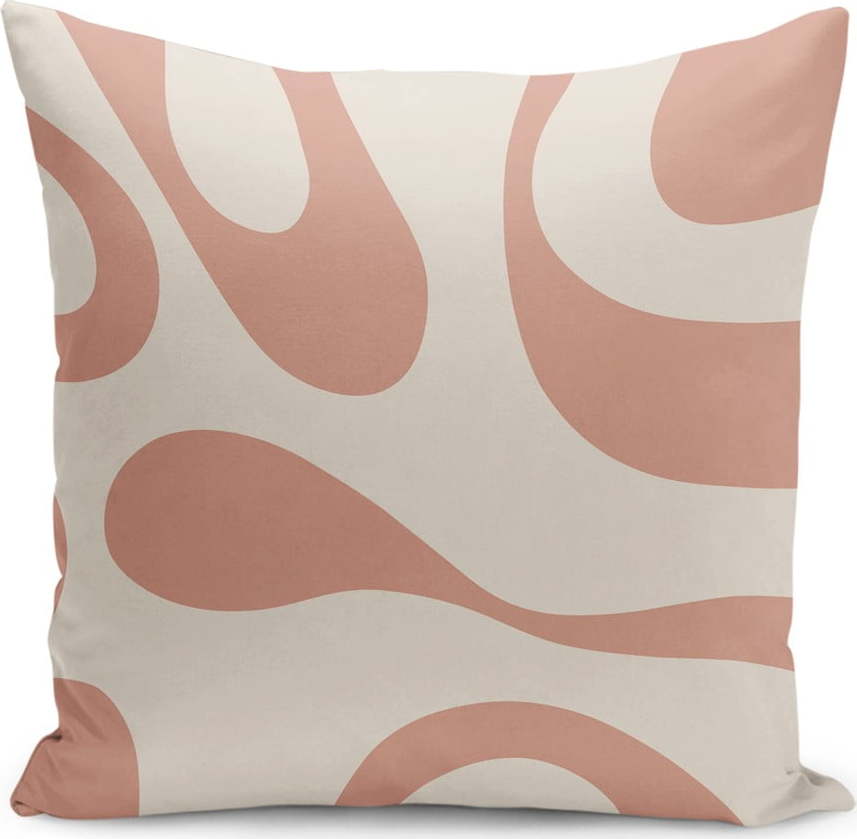 Povlak na polštář 43x43 cm Strawberry Latte – Mila Home Mila Home