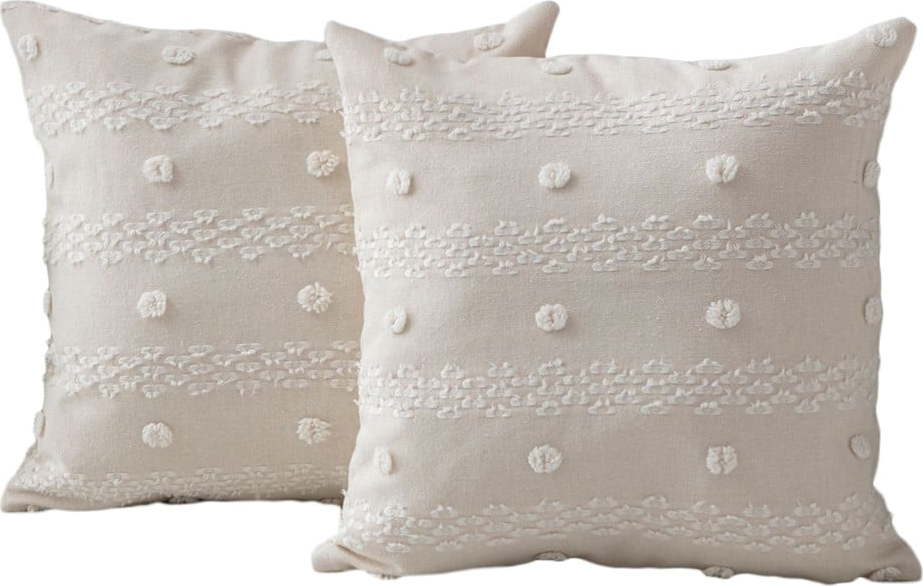 Povlaky na polštáře v sadě 2 ks 43x43 cm Tuffet – Mioli Decor Mioli Decor
