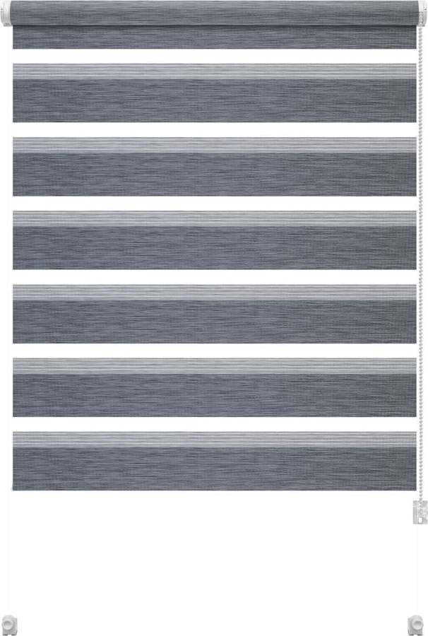 Šedá roleta den a noc 57x150 cm Zebra Natur – Gardinia Gardinia