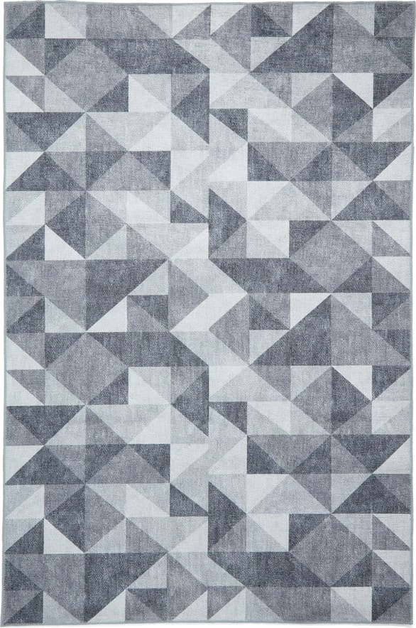 Šedý pratelný koberec 152x230 cm Coral Grey – Think Rugs Think Rugs