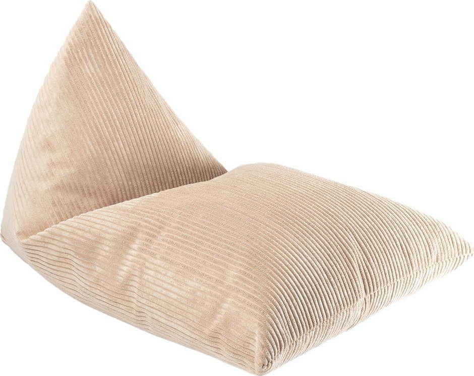 Světle hnědý manšestrový dětský sedací vak Big Lounger – Wigiwama Wigiwama