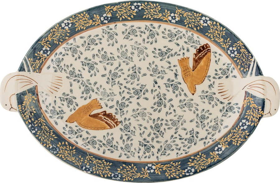 Tác z kameniny 25x34 cm Hezha – Bloomingville Bloomingville