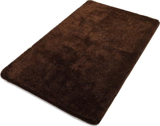 Tmavě hnědá koupelnová předložka 70x120 cm Havai – Foutastic Foutastic