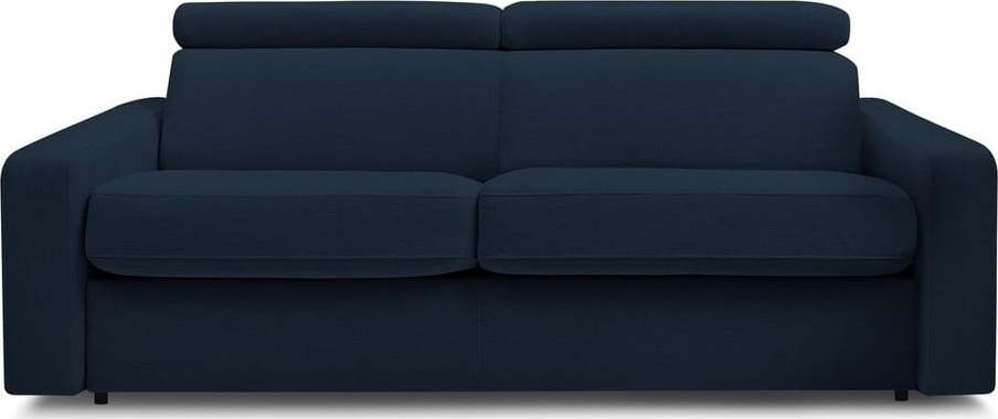 Tmavě modrá rozkládací pohovka 215 cm Monaco – Bobochic Paris Bobochic Paris