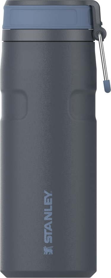 Tmavě modrá termoska 470 ml The IceFlow™ Bottle Twist Flip Twilight – Stanley Stanley