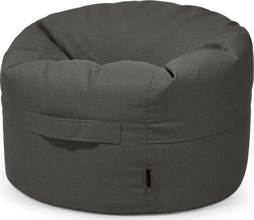 Tmavě šedý dětský sedací vak Roll 80 – SLOWDOWN SLOWDOWN