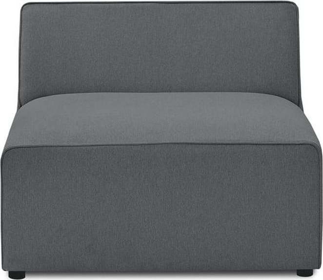 Tmavě šedý modul pohovky (středový díl) Megeve – Bobochic Paris Bobochic Paris